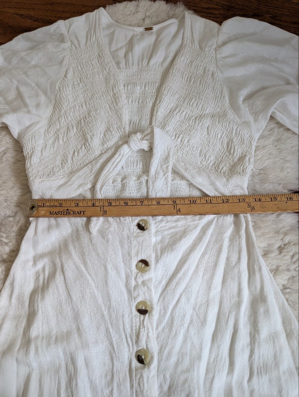 Free People String Of Hearts Maxi Dress White - Picture 15 of 15